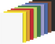Tonpapier Mappe 24x34 130g Naturpapier Edition Dürer 10 Blatt farbig sortiert Regenbogen