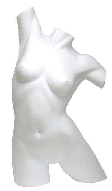 Styropor-Torso-Frau 75cm