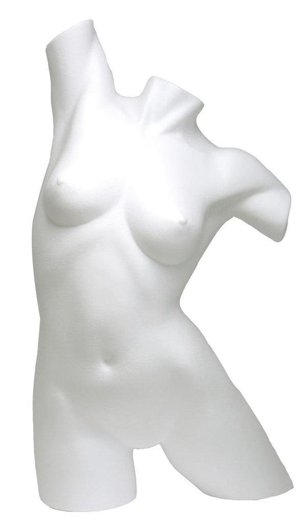 Styropor-Torso-Frau 75cm