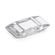 Unterbau-Trägerperle für Peyote Technik transparent 18x8,6x5mm 30 Stk/Btl.