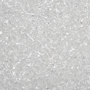 Rocailles Glasperlen kristallklar 2,6mm 17g / Dose