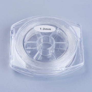 Elastic-Faden Gummiband rund Stretchband für Armbänder transparent