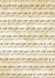 Transparentpapier Noten antikbraun A4