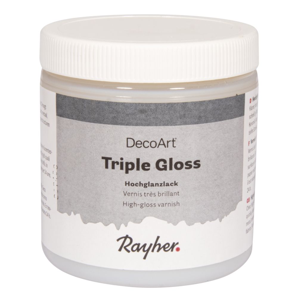 Triple Gloss Klarlack Hochglanz Medium f. Innenbereich: Dosis 236 ml