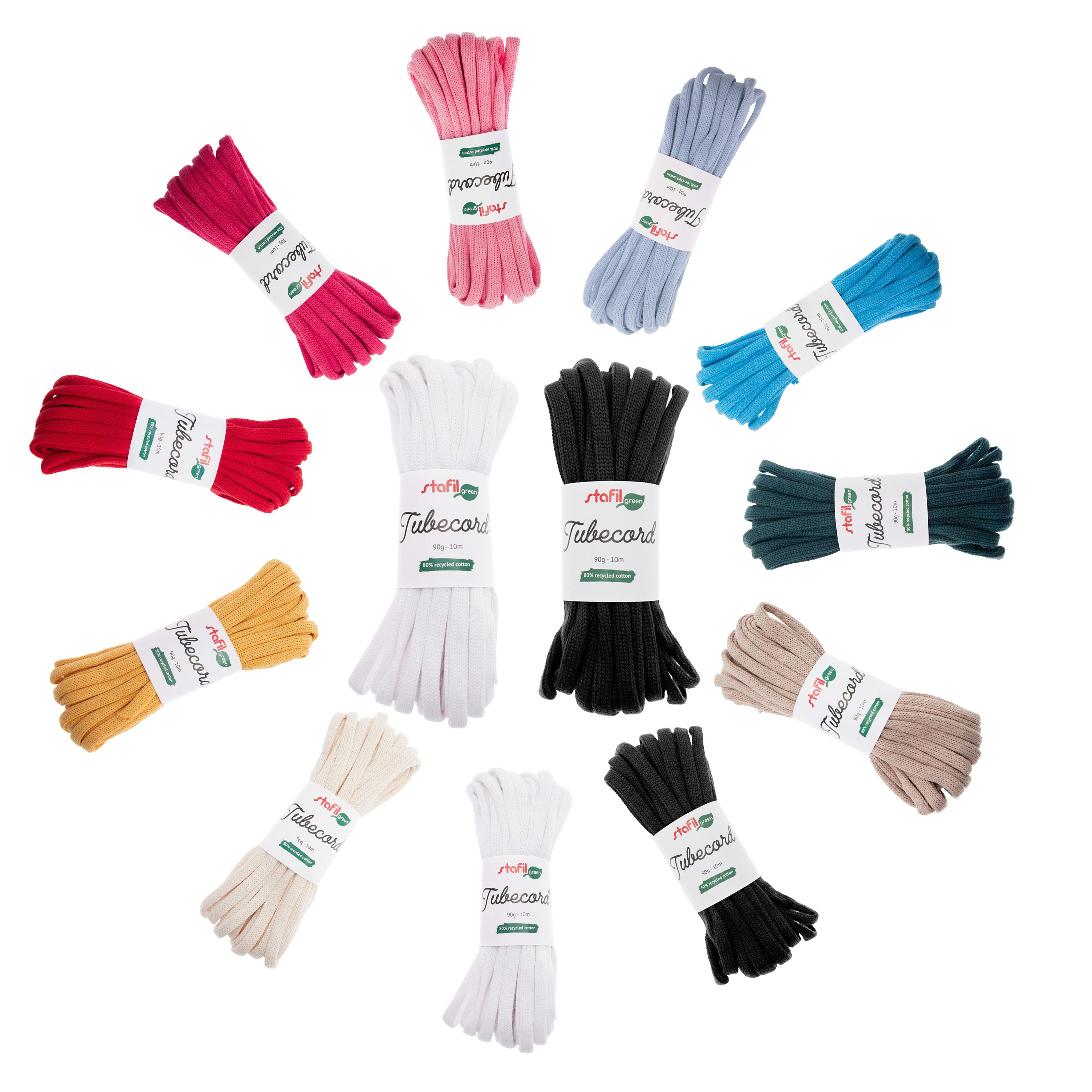 Strickschlauch aus Kordel, 65 g, 10 m