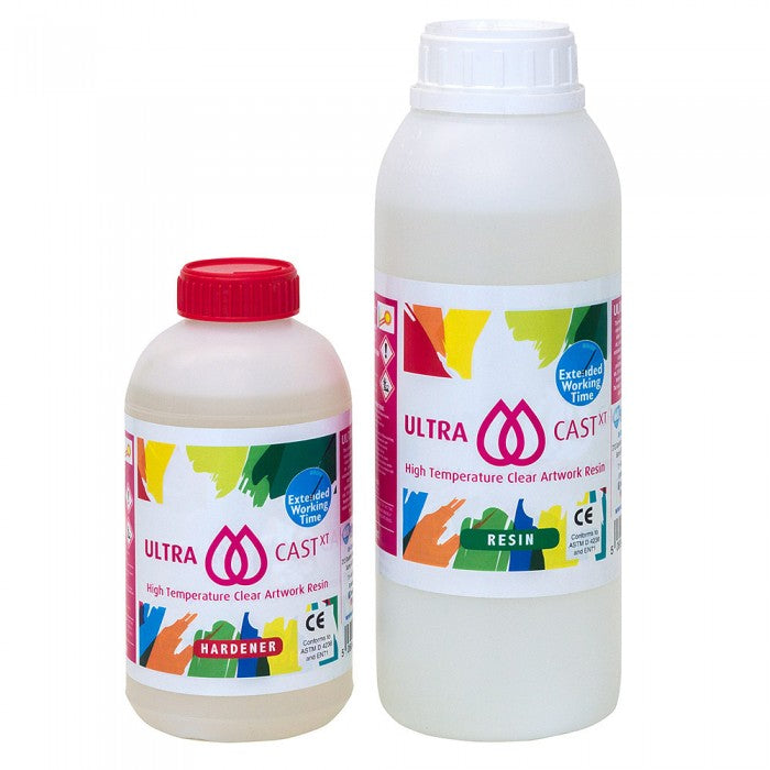Elichem Resins UltraCast XT Clear Art Gießharz 1,5kg hitzebeständiges Hochtemperatur-Kunstharz