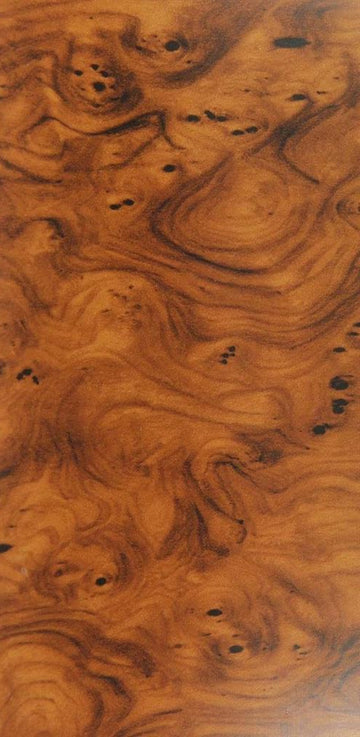 Verzierwachsplatte Zera Holzoptik braun 200x100mm 1 Stück