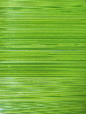 Zera-Wachsplatte handbemalt gestreift grün-silber 200x100x0,5mm 1 Stück