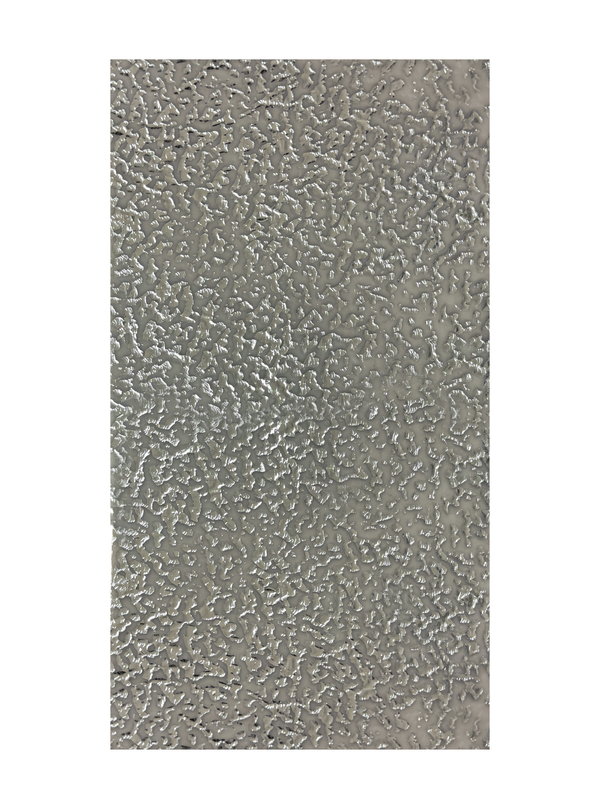 Verzier-Wachsplatten geprägt silber Sprenkel 200x100x0,5mm 1 Stück
