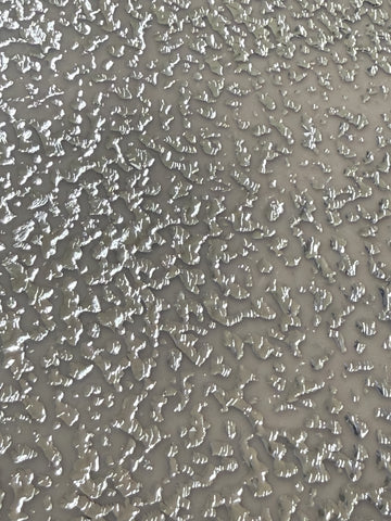 Verzier-Wachsplatten geprägt silber Sprenkel 200x100x0,5mm 1 Stück