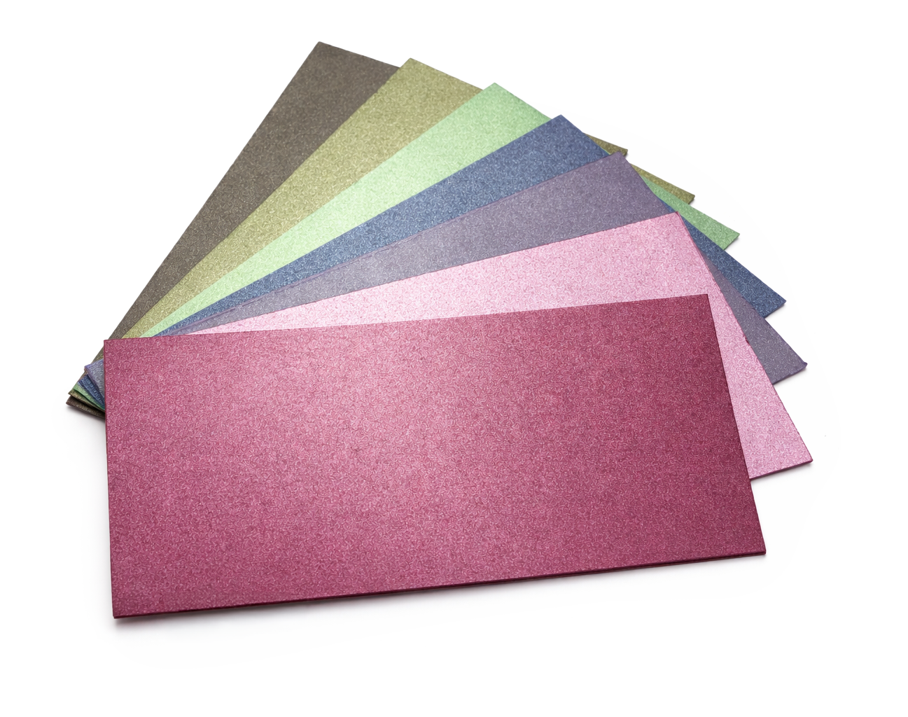 Wachsfolie uni metallic matt 20x10cm 2 Stk/Btl.