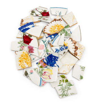 Vintage Mosaik Porzellan Scherben bunt gemischt 500g