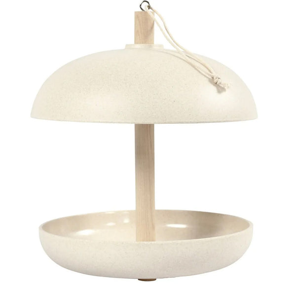 Vogelfutter-Station Bambus umweltfreundlich H 23,5cm T 20cm