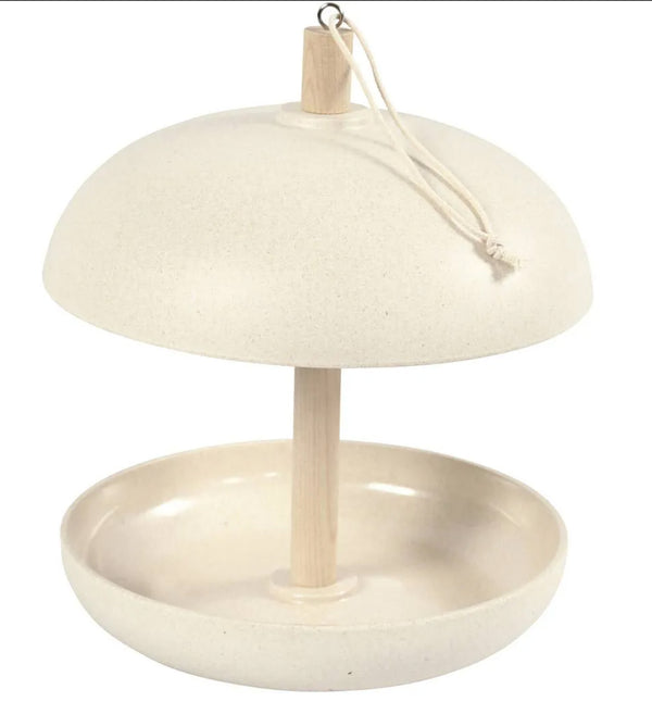 Vogelfutter-Station Bambus umweltfreundlich H 23,5cm T 20cm