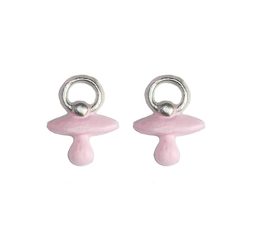 Wachsdekor Schnuller rosa/blau 20x17mm 2 Stück