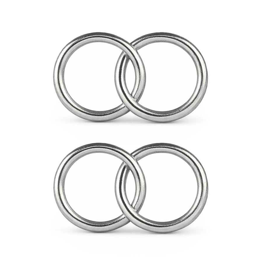 Wachsmotiv Eheringe 2,5cm 2 Paare