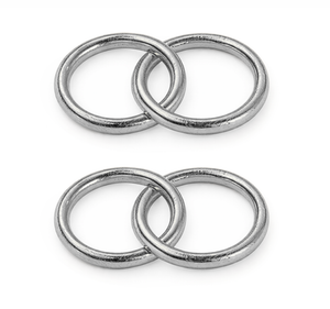Wachsdekor Eheringe 24x16mm 2 Stück