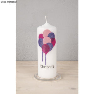 Wachsfolie Glimmer-Set bunt 10x5cm 8 Farben sort.