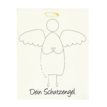 Wachsmotiv Dein Schutzengel 5x6cm