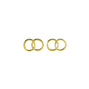 Wachsdekor Eheringe 24x16mm 2 Stück