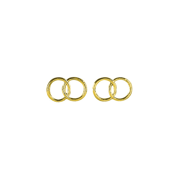 Wachsdekor Eheringe 24x16mm 2 Stück