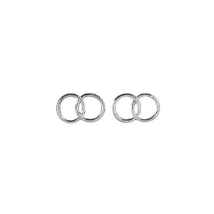 Wachsdekor Eheringe 24x16mm 2 Stück