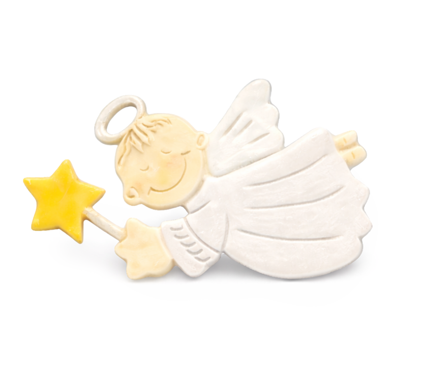 Wachsdekor Engel 4x7cm