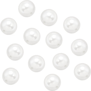 Wachsperlen weiß verschiedene Größen