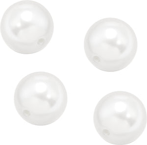 Wachsperlen perlweiß 12mm 15 Stück / Dose