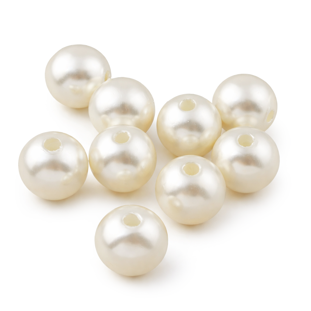 Wachsperlen 20 mm, 9 Stück