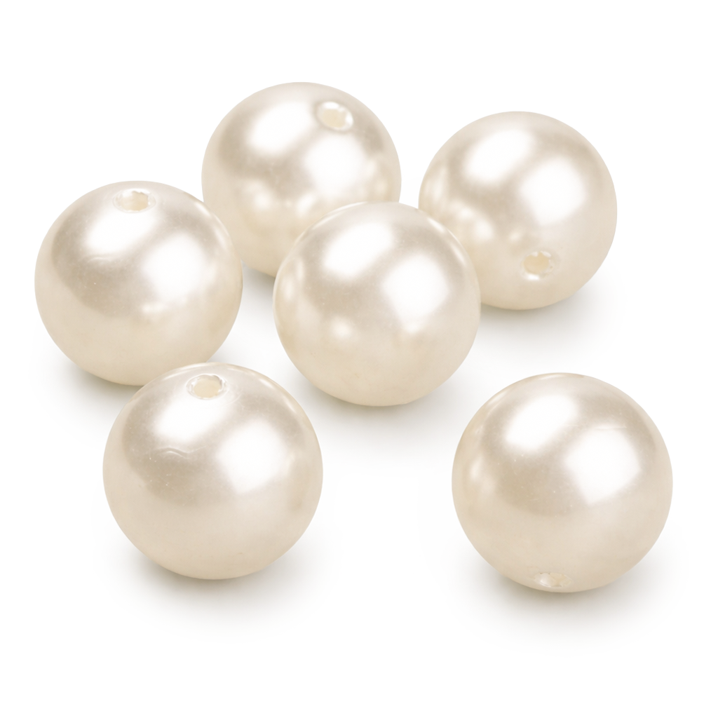 Wachsperle 20 mm Champagner, 9 Stück