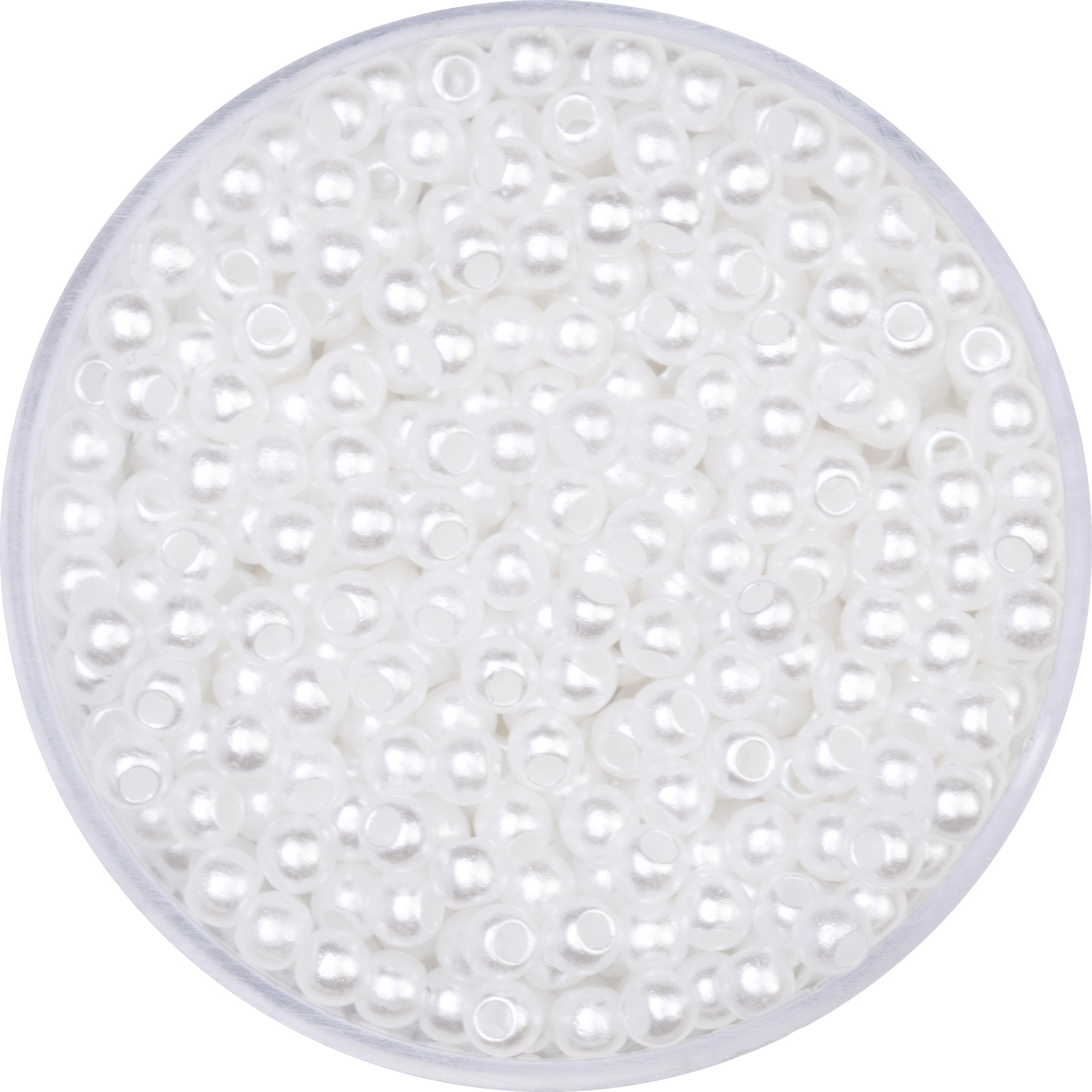 Wachsperlen weiß verschiedene Größen