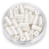 Wachsperle Walze weiss 4x9mm 35 Stk./Dose