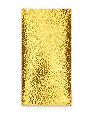Verzier-Wachsplatten geprägt Hochglanz gold gehämmert 200x100x0,5mm 1 Stück