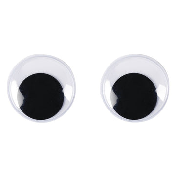 Wackelaugen rund 30 mm 6 Stück/Btl