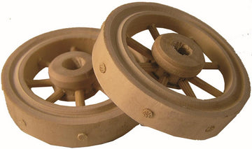 Wagenrad aus Holz in verschiedenen Größen