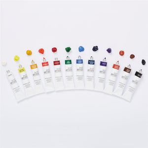 Docrafts Artiste Aquarellfarben-Set, 12 Tuben à 12 ml