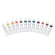 Docrafts Artiste Aquarellfarben-Set, 12 Tuben à 12 ml