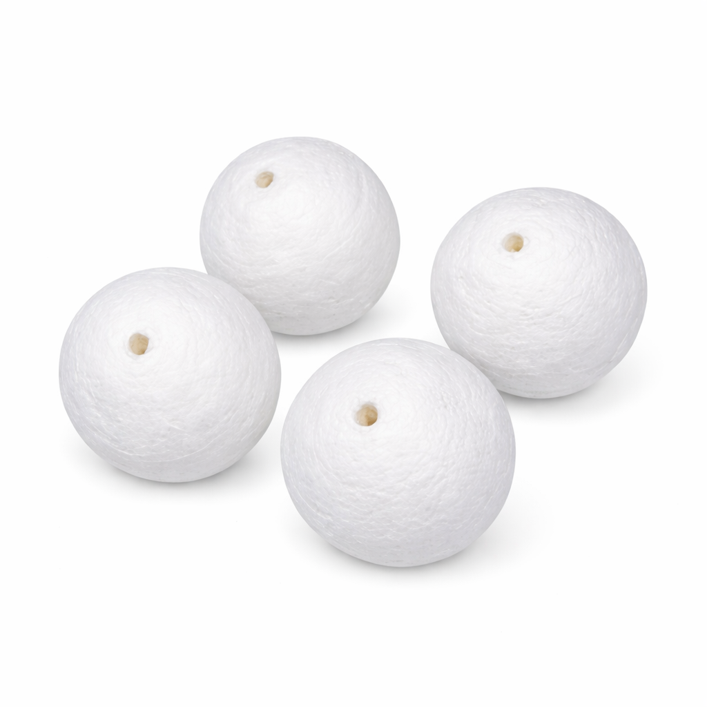 Wattekugeln weiß verschiedene Größen