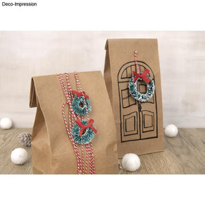 Weihnachtskränze Miniatur, 5 Stk