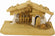 Weihnachtskrippen-Stall Kötzting 30x15x16,5cm