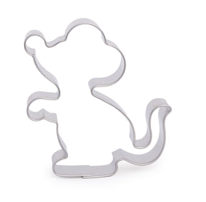 Maus Ausstecher aus Weißblech 60x50mm