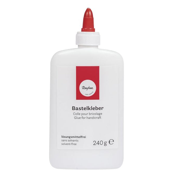 Bastelkleber weiß mit Dosierverschluss Flasche lösungsmittelfrei