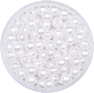 Wachsperlen weiß verschiedene Größen