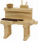 Miniatur Werkbank aus Holz 9,5cm