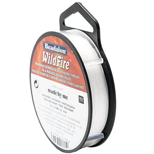 Beadalon Wildfire Garn weiß 0,15mm 45,8m 1 Spule