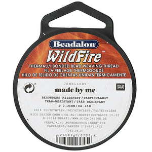 Beadalon Wildfire Garn weiß 0,15mm 45,8m 1 Spule