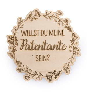 Personalisiertes Holzschild 