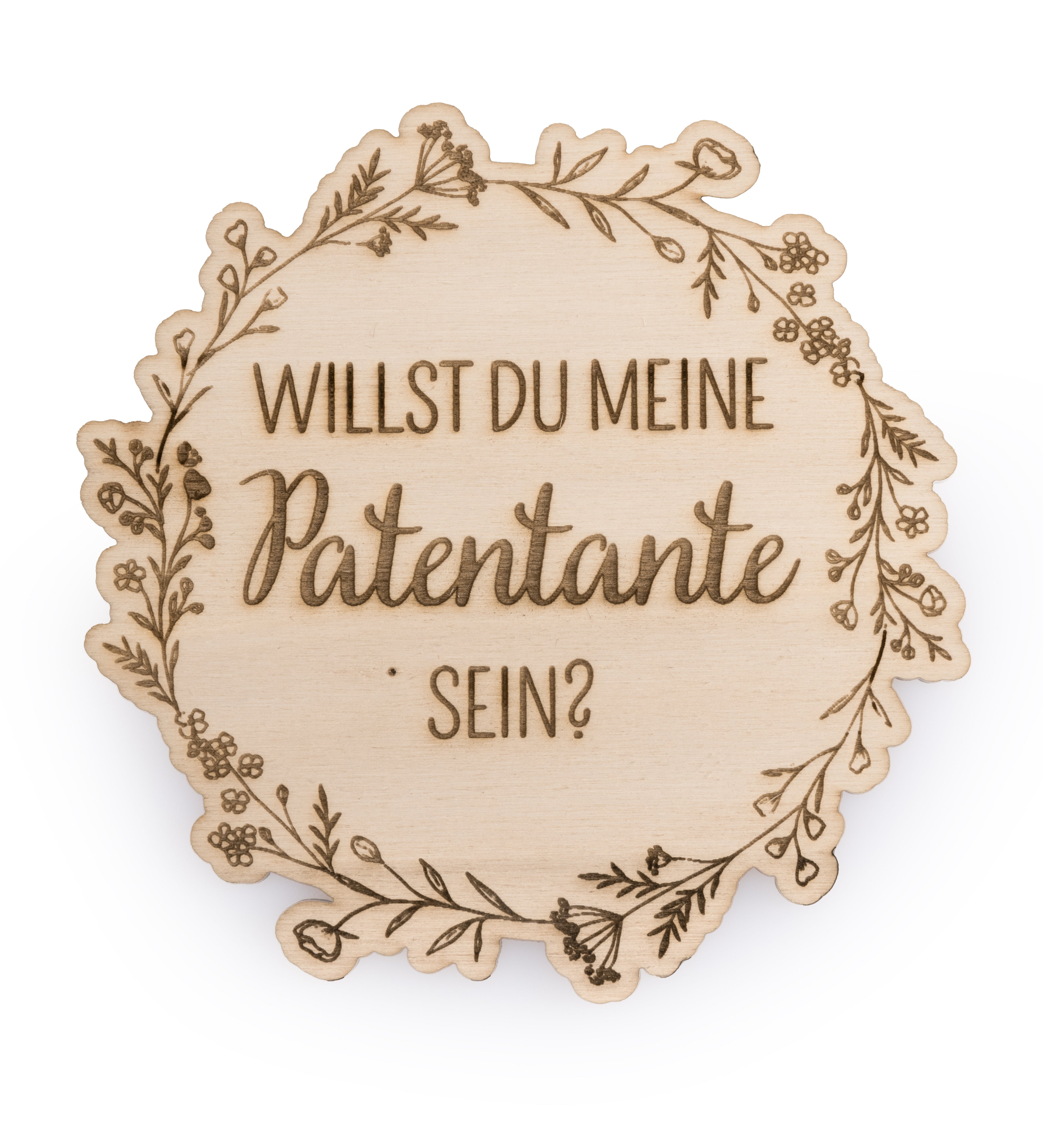 Personalisiertes Holzschild 