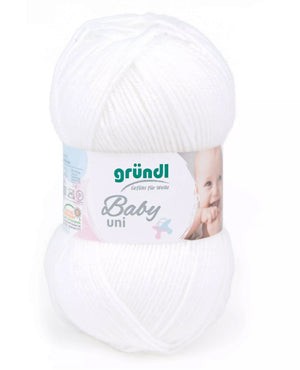 Gründl Baby Uni Babywolle 50g 150m